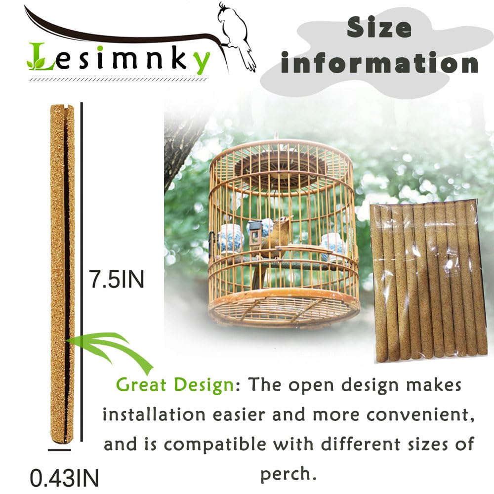 Lesimnky disposable perch covers in pack ready for quick change.