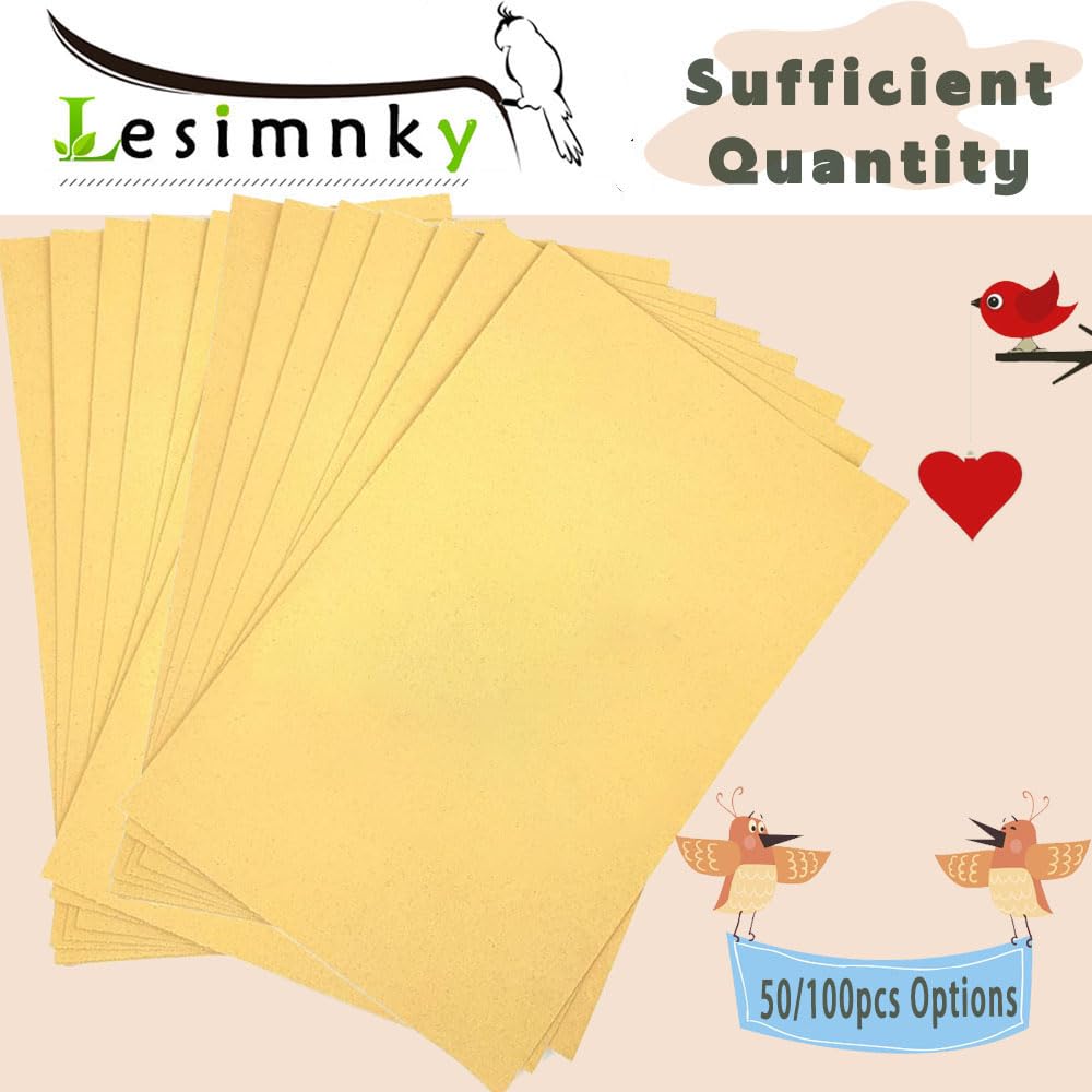 Lesimnky sandpaper suitable for parrots and cockatiels.