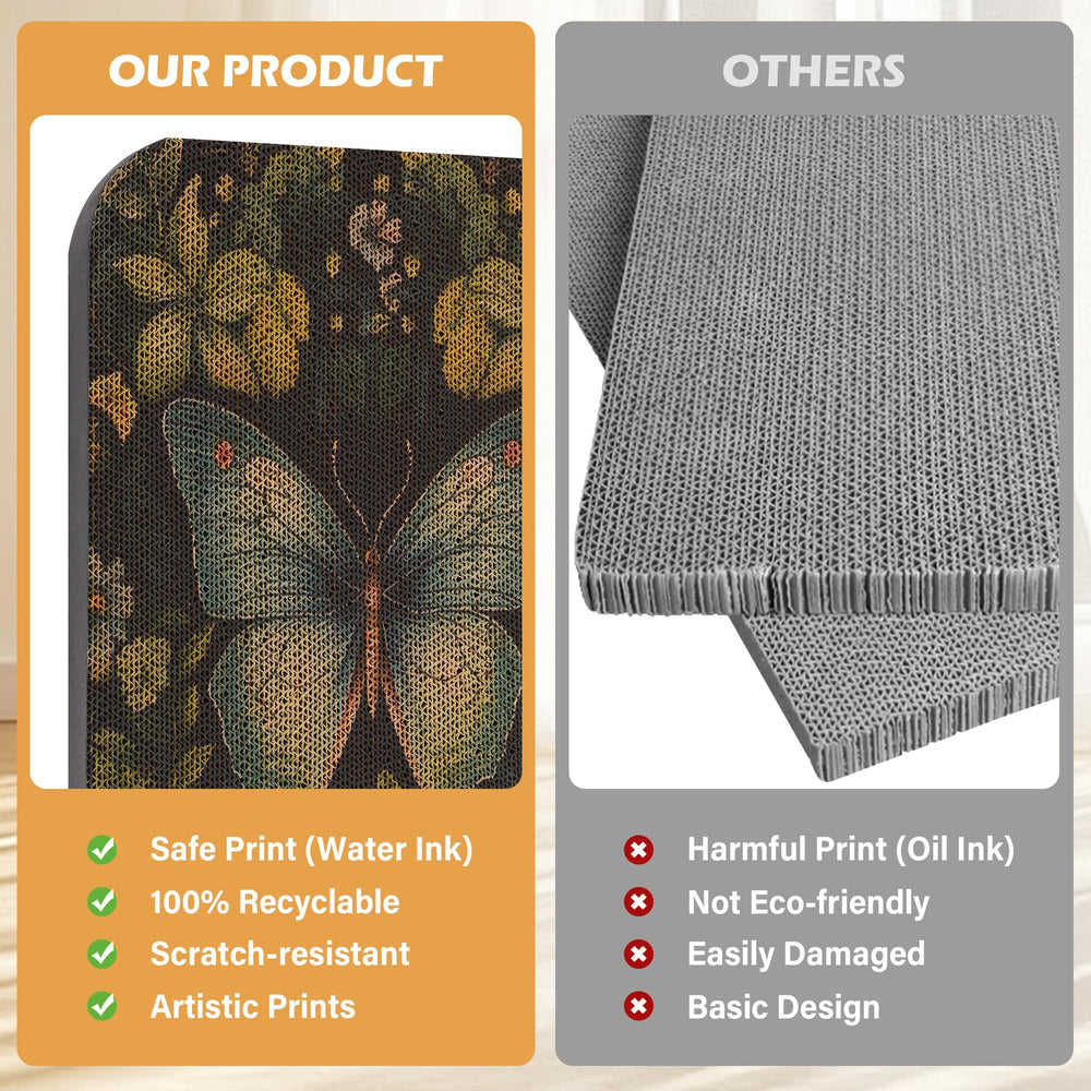 Lesissmer Eco-friendly corrugated cardboard is durable and recyclable.