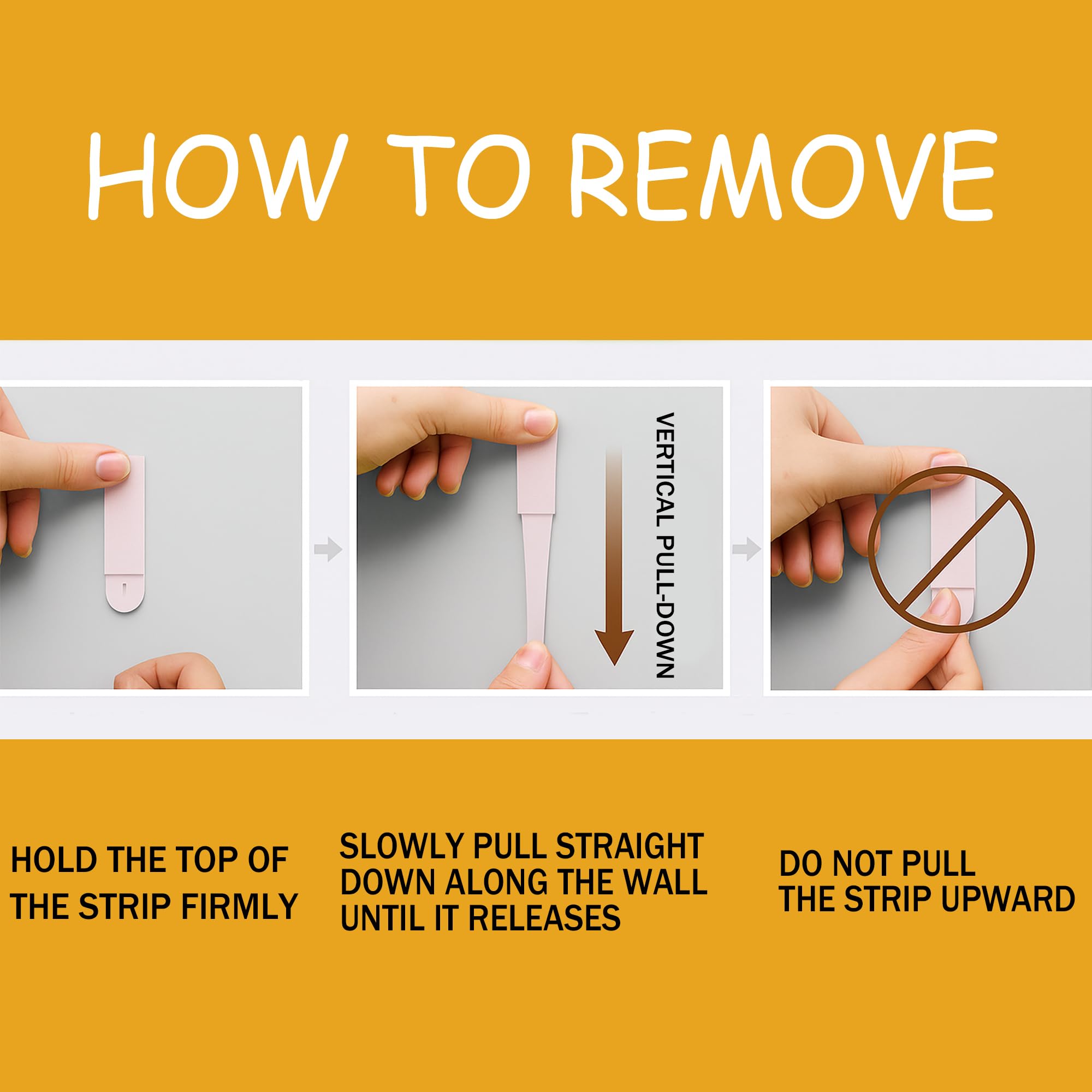 Lesissmer removable Velcro strips simplify removal and reinstallation