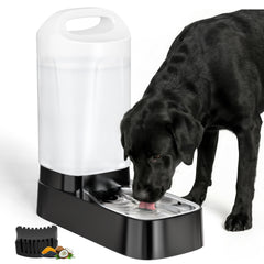 Lesotc automatic dog water dispenser with large capacity reduces refills for busy households.
