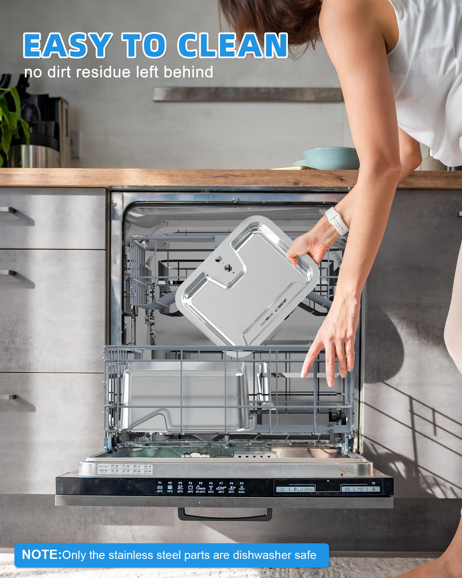 Lesotc easy-clean parts simplify maintenance and sanitization