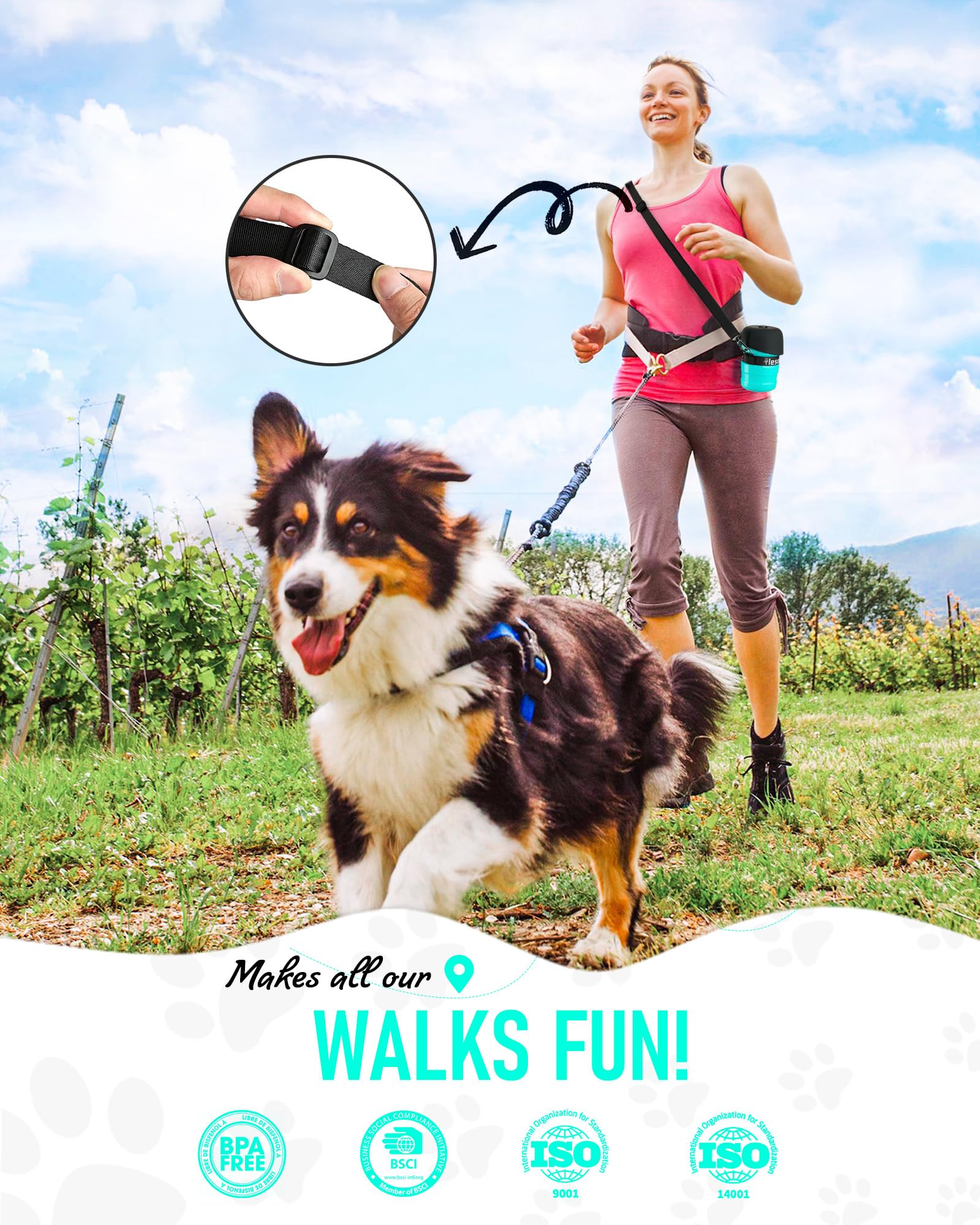Lesotc leak-proof push-button lock helps prevent spills on outdoor trips.