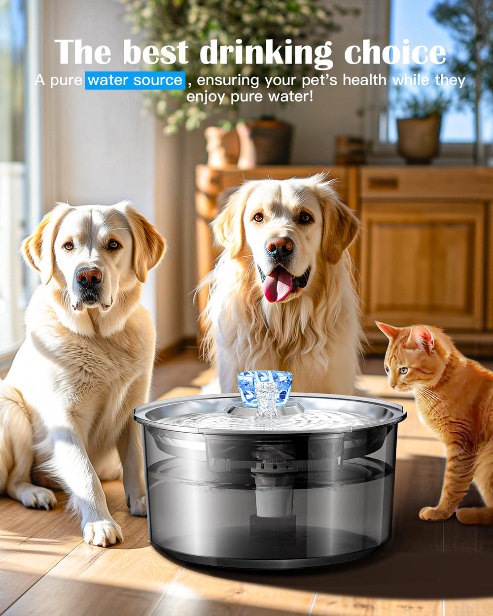 Lesotc stainless steel fountains compatible with these filters.