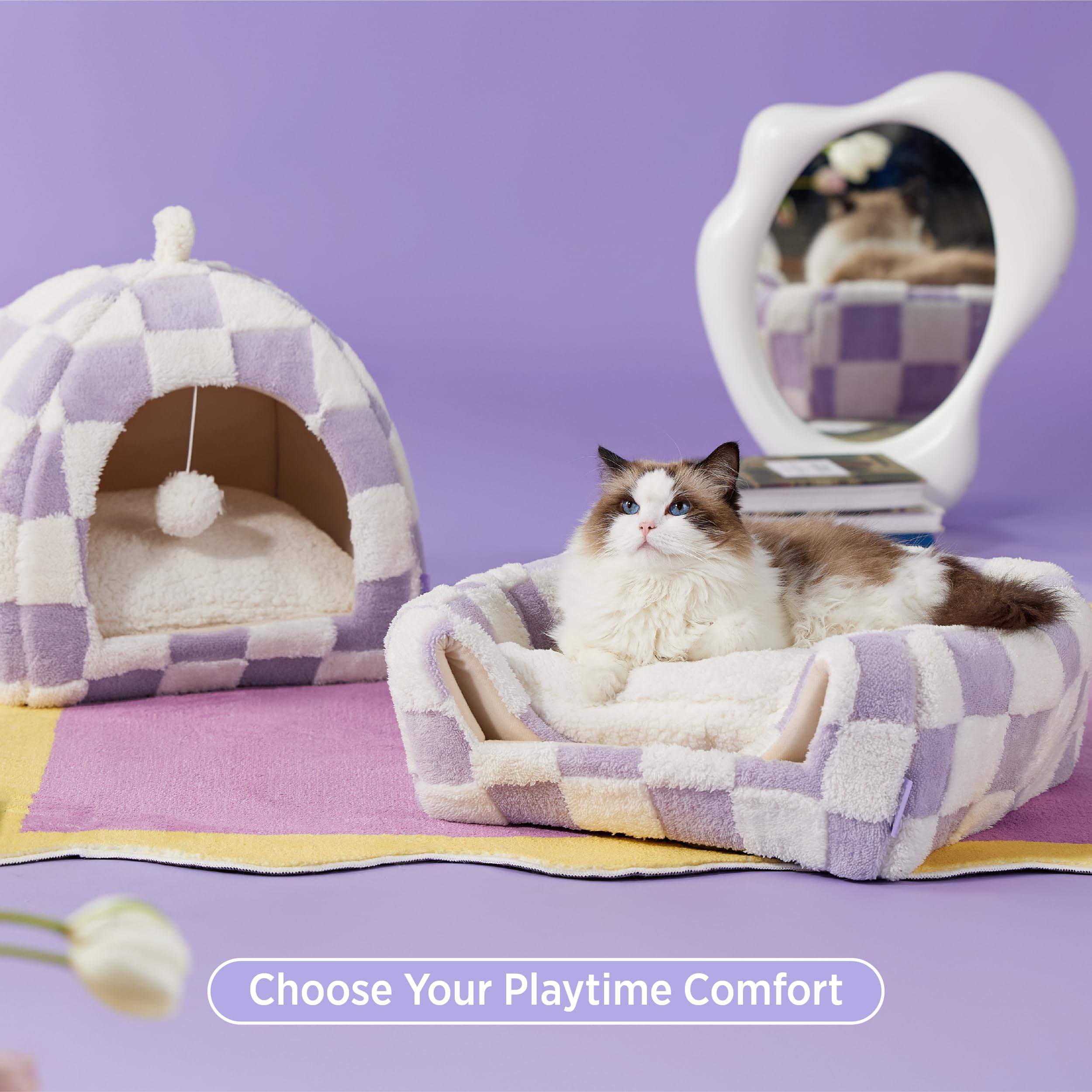 LE SURE Lesure anti-slip bottom keeps the bed steady on floors