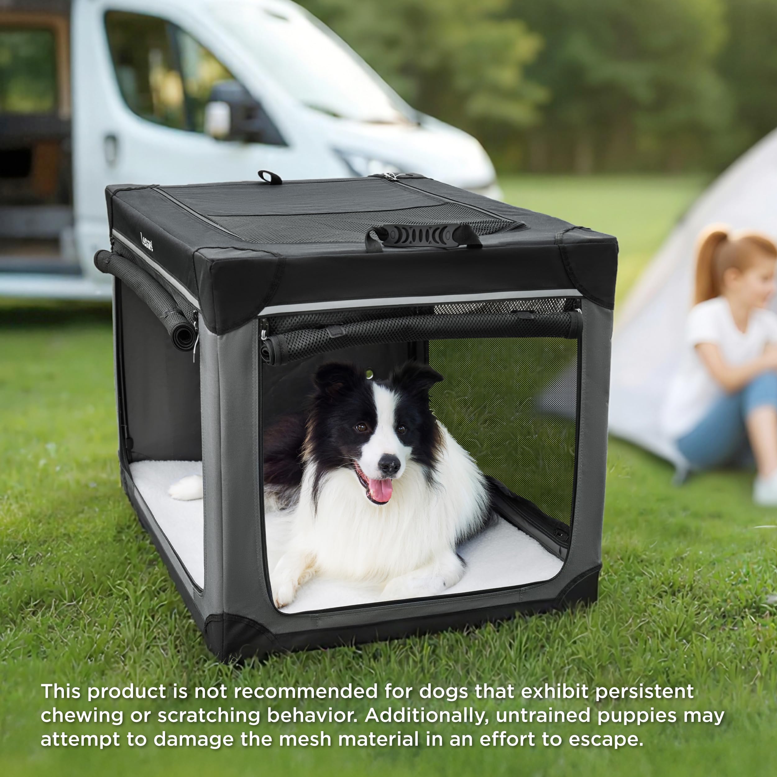 LE SURE removable machine-washable mat adds comfort and easy care.