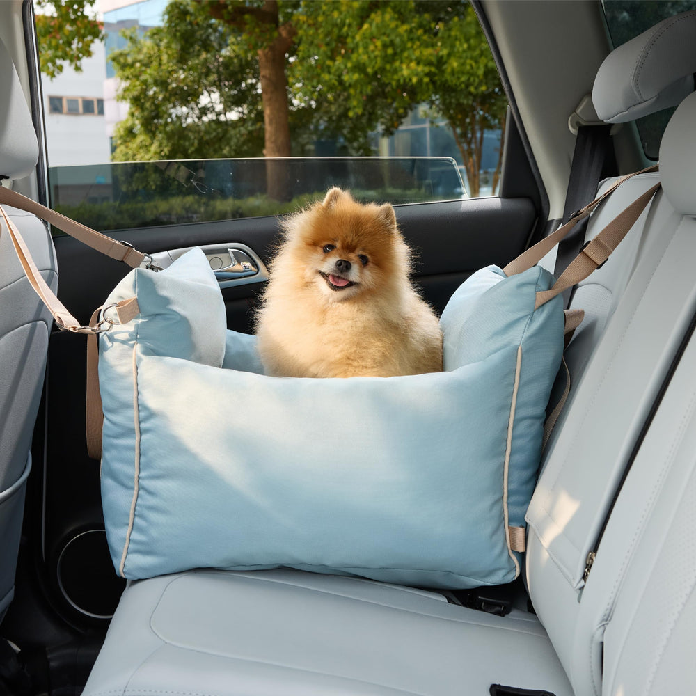 LE SURE Lesure two-color option in light blue for stylish travels
