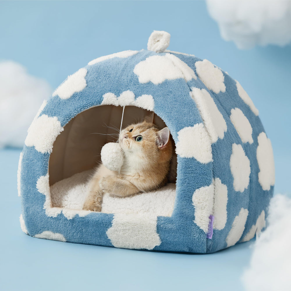 LE SURE Lesure ultra-plush sherpa interior for warm, inviting naps