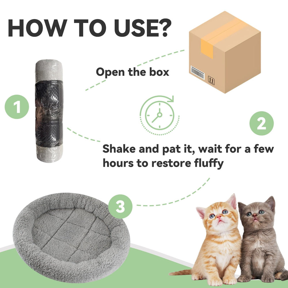 LESYPET bed is easy to clean and machine washable for simple maintenance.