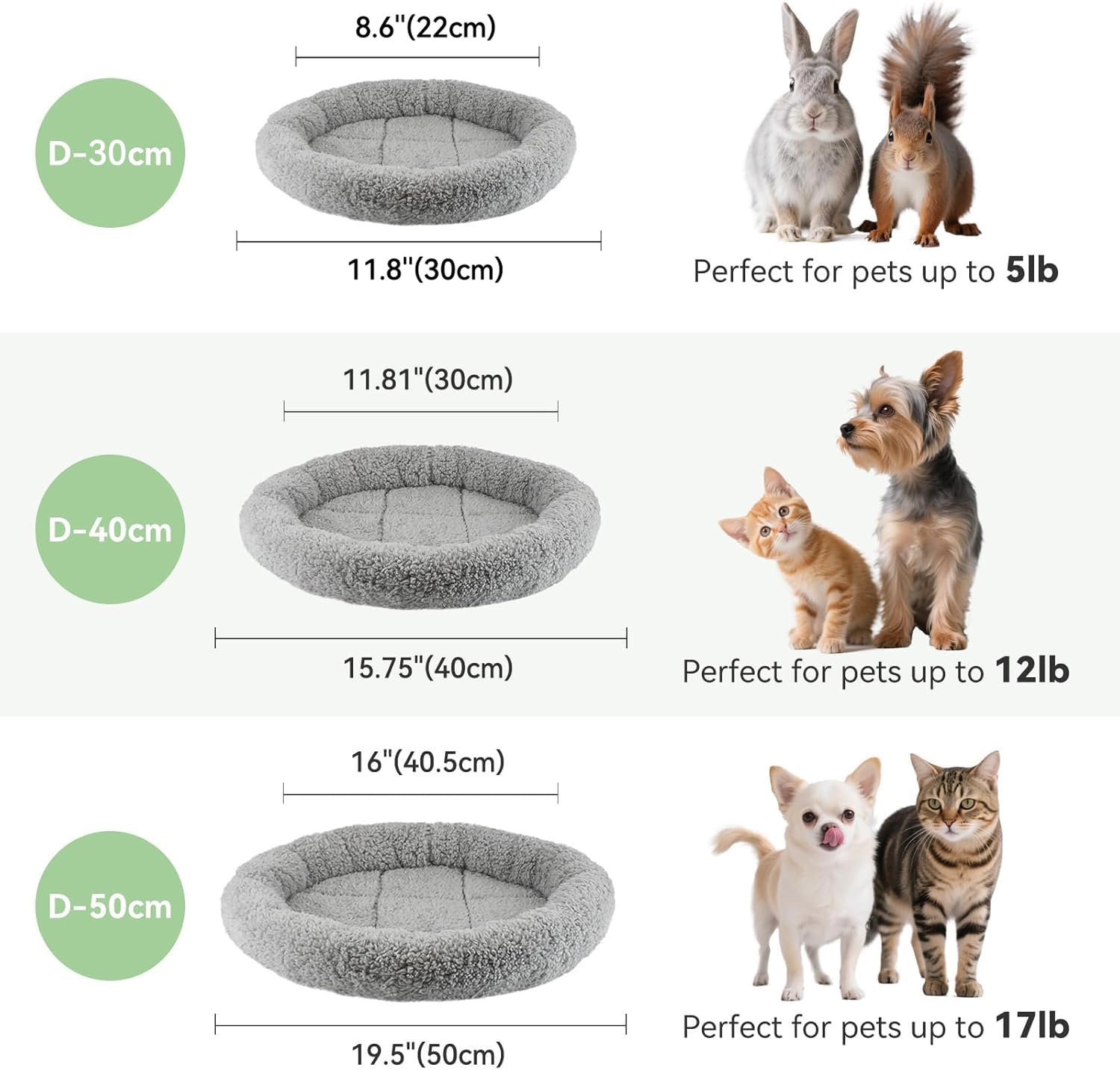 LESYPET cat bed features non-slip bottom for stable placement on various surfaces.