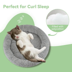 LESYPET plush fabric cover feels soft yet breathable for day-long comfort.