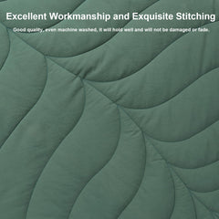 Letalong leaf blanket features soft plush fabric for gentle warmth.