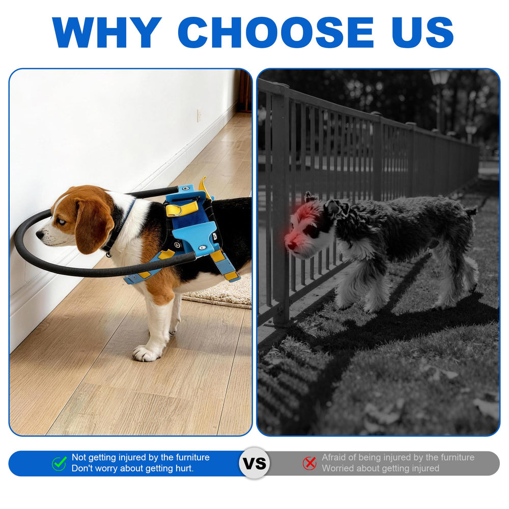 LetPetRun adjustable vest harness with dual-buckle keeps secure support.