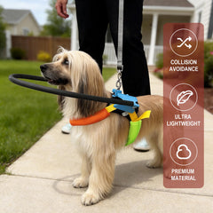 LetPetRun harness uses soft materials for all-day wear on senior dogs.