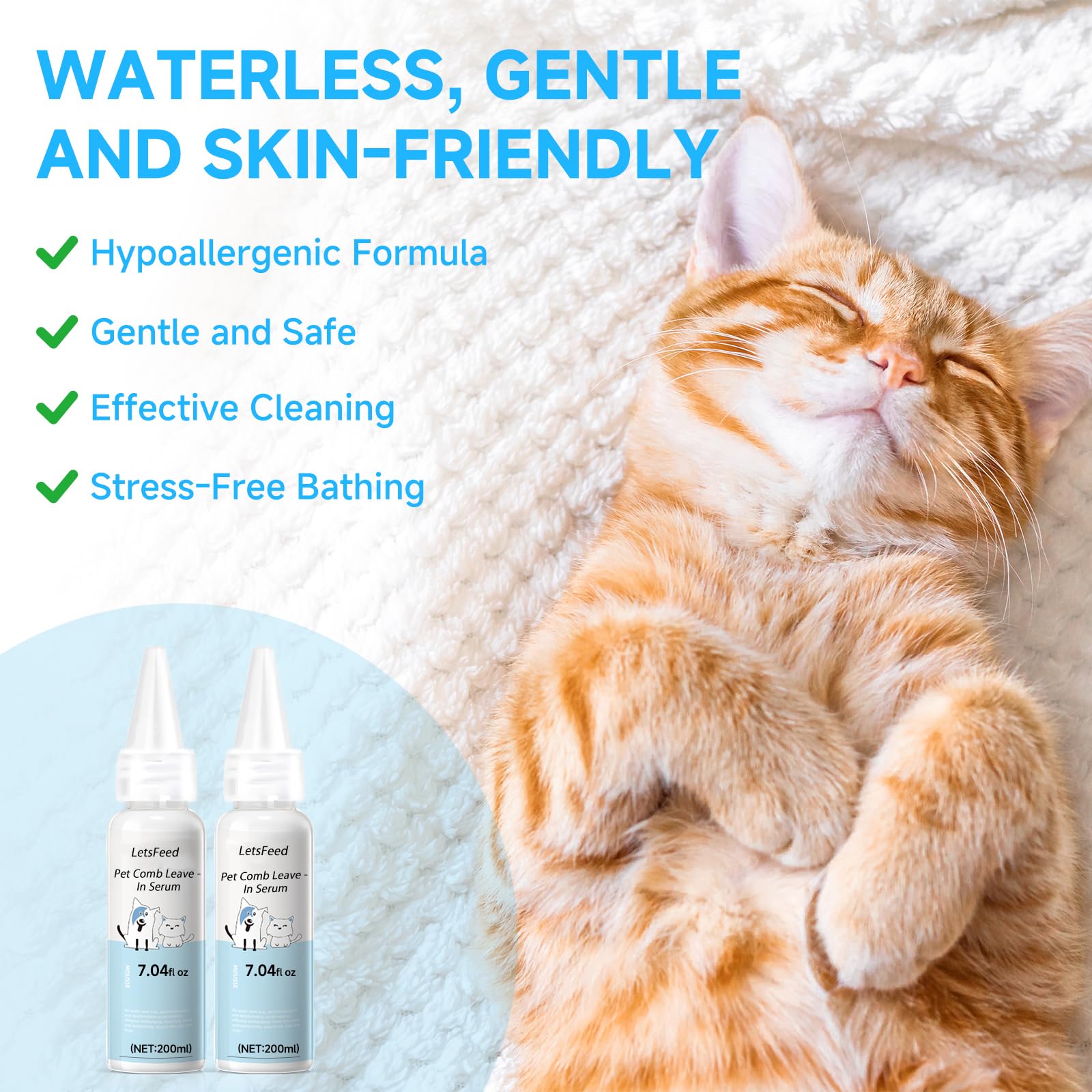 LetsFeed Pet Steam Brush self-cleaning button for easy fur removal after grooming.