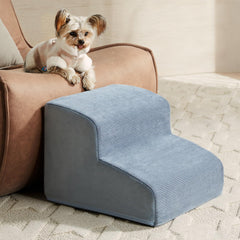 LEXTRO dog stairs with 2 steps for couch offer safer access for small pets.