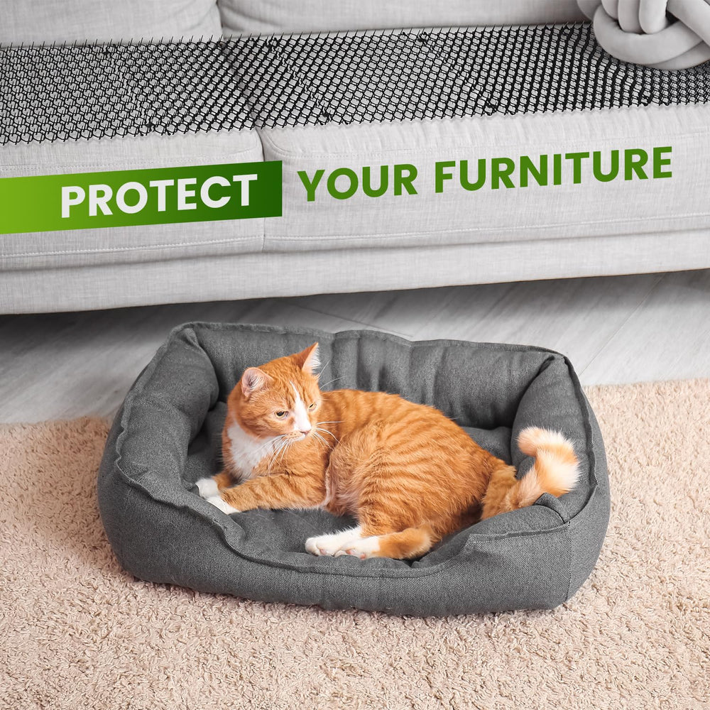 Ley's spike mat for pets creates a safe, uncomfortable surface that deters digging.