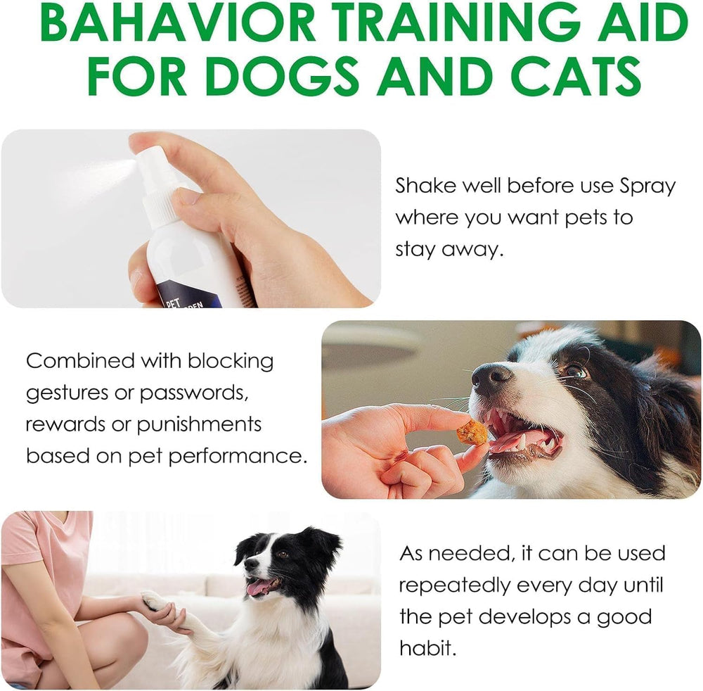 LFJUNW Bitter Apple Spray is safe for pets and humans when used as directed.