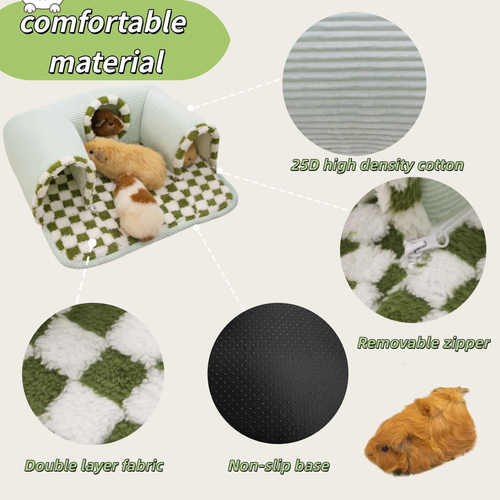 Lfokd non-slip waterproof bottom helps keep the play area dry between cleanings.