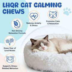 Chicken-flavored LHQR calming chews designed for easy daily feeding.