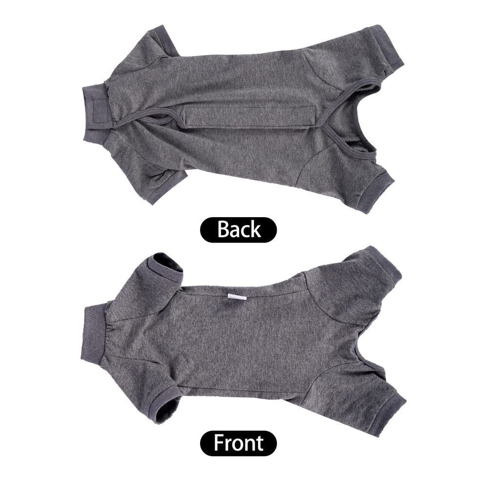 LIANZIMAU cat recovery suit anti-shedding reduces fur on furniture.