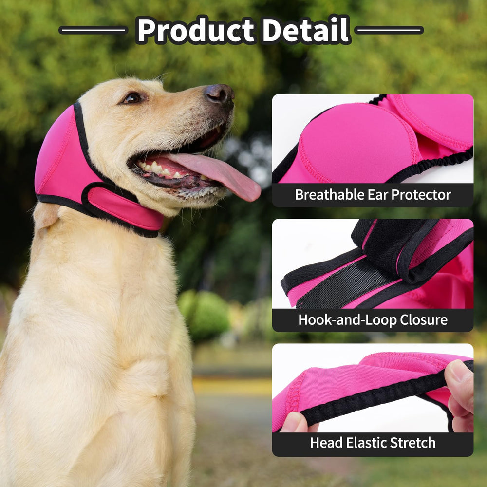 LIANZIMAU ear covers addressing noise relief for dogs during storms
