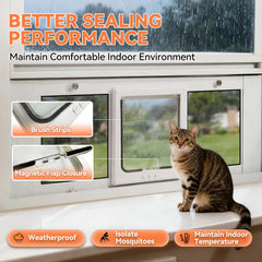 LIBBEPET adjustable width installation highlights tool-free setup for sliding windows