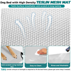 Libbipaw Teslin mat dries quickly and resists scratches