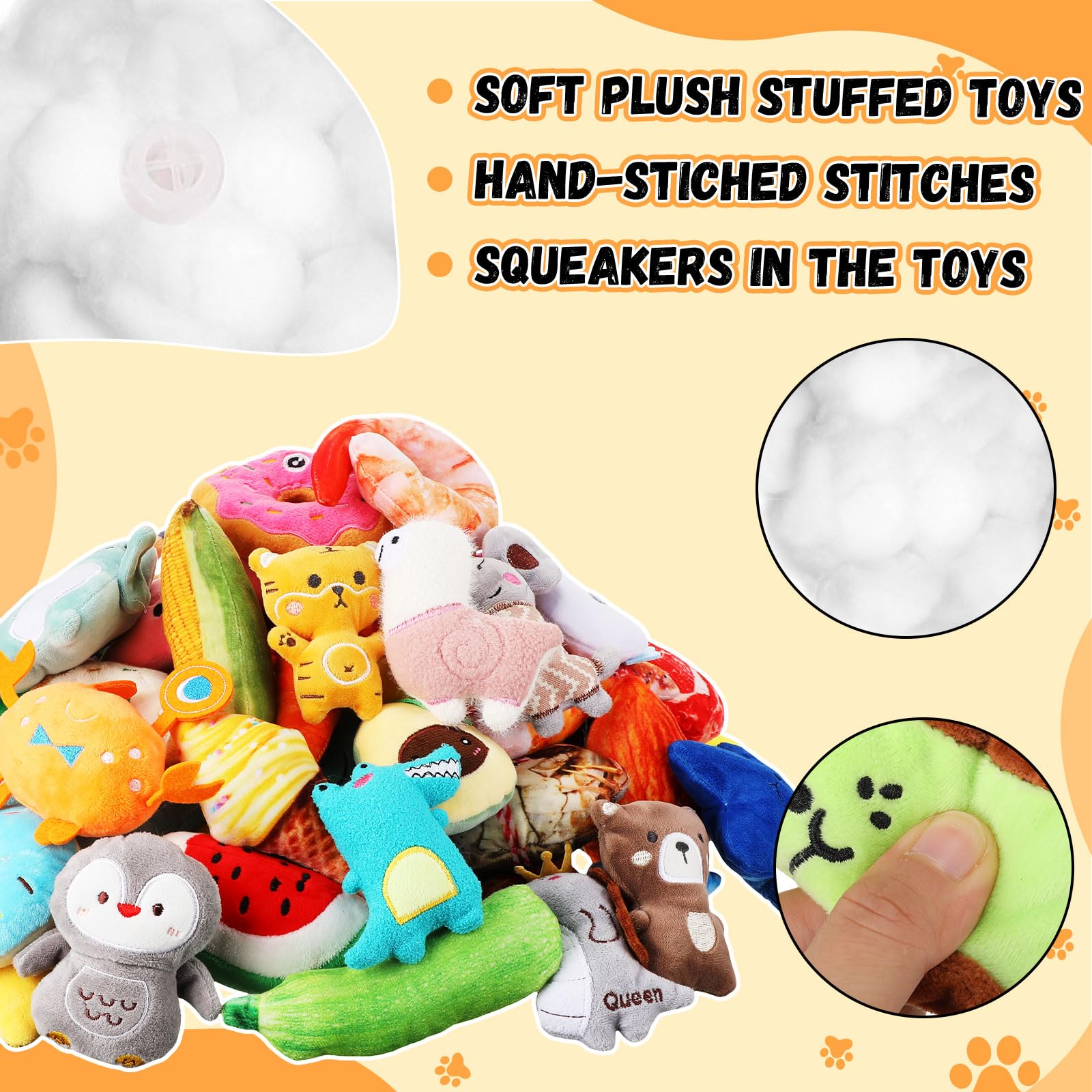 Libima soft plush texture toys ideal for gentle chewers and teething relief