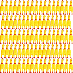 Libima 150-piece yellow squeaky rubber chickens for family fun and sharing.