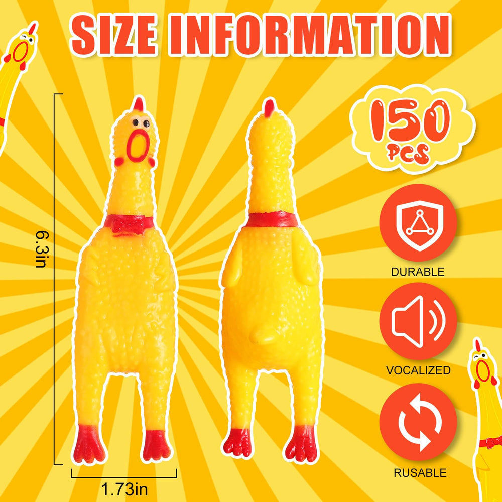 Libima dog toy chicken designed for safe chewing and interactive play.