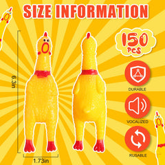 Libima dog toy chicken designed for safe chewing and interactive play.