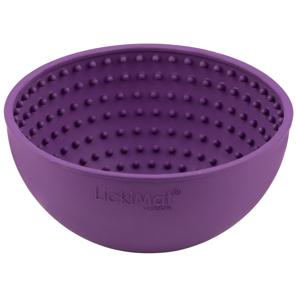 LICKIMAT Wobble encourages interactive play and tasty treat exploration