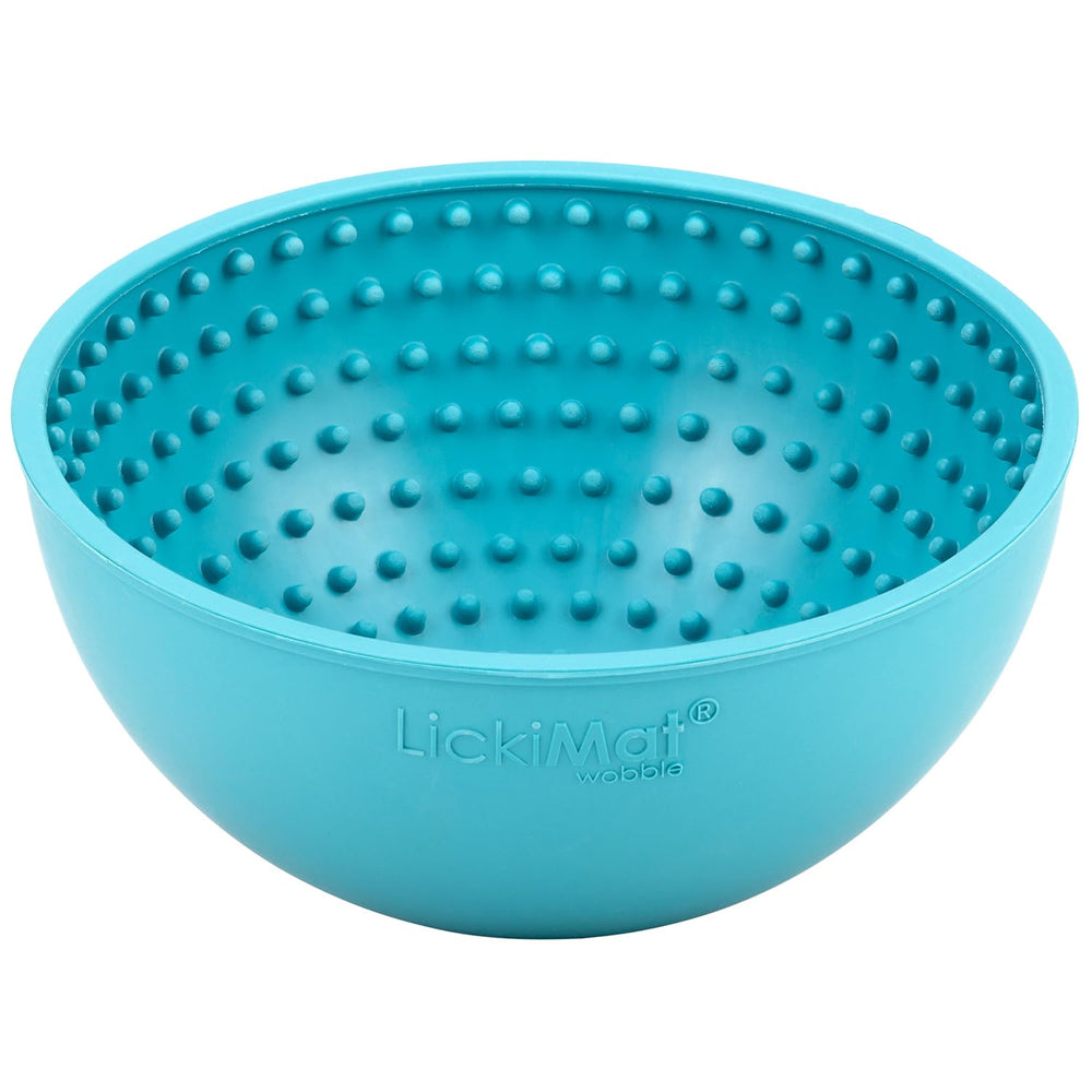 LICKIMAT Wobble treats spread promotes longer focused play