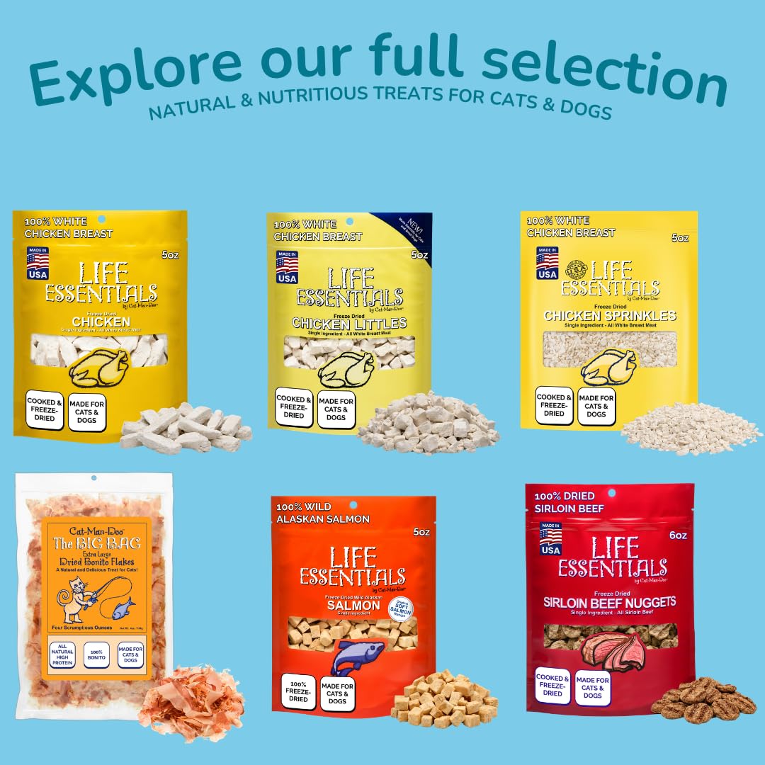 Life Essentials salmon protein supports healthy coat and energy during meals