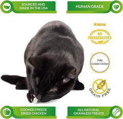 Life Essentials grain-free, easily digestible snack for cats and small dogs.