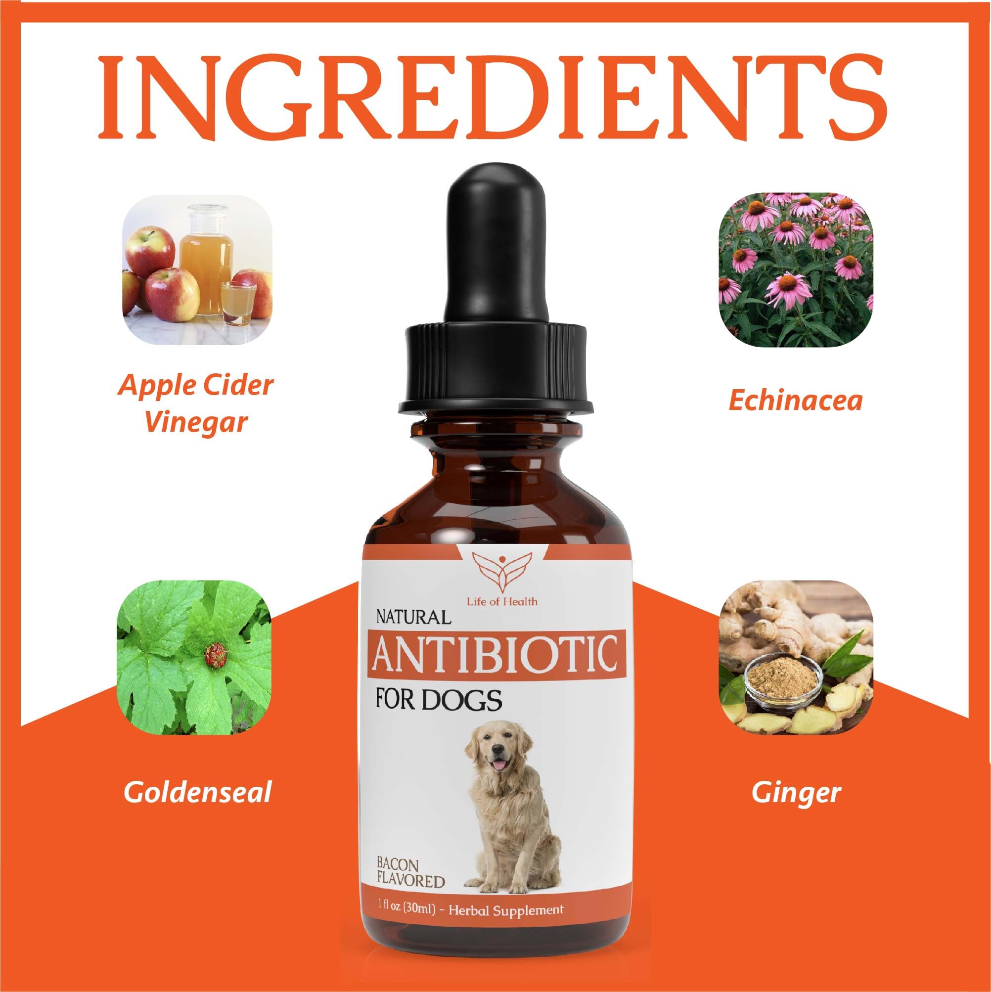 Life of Health liquid drops offer faster absorption into the bloodstream.