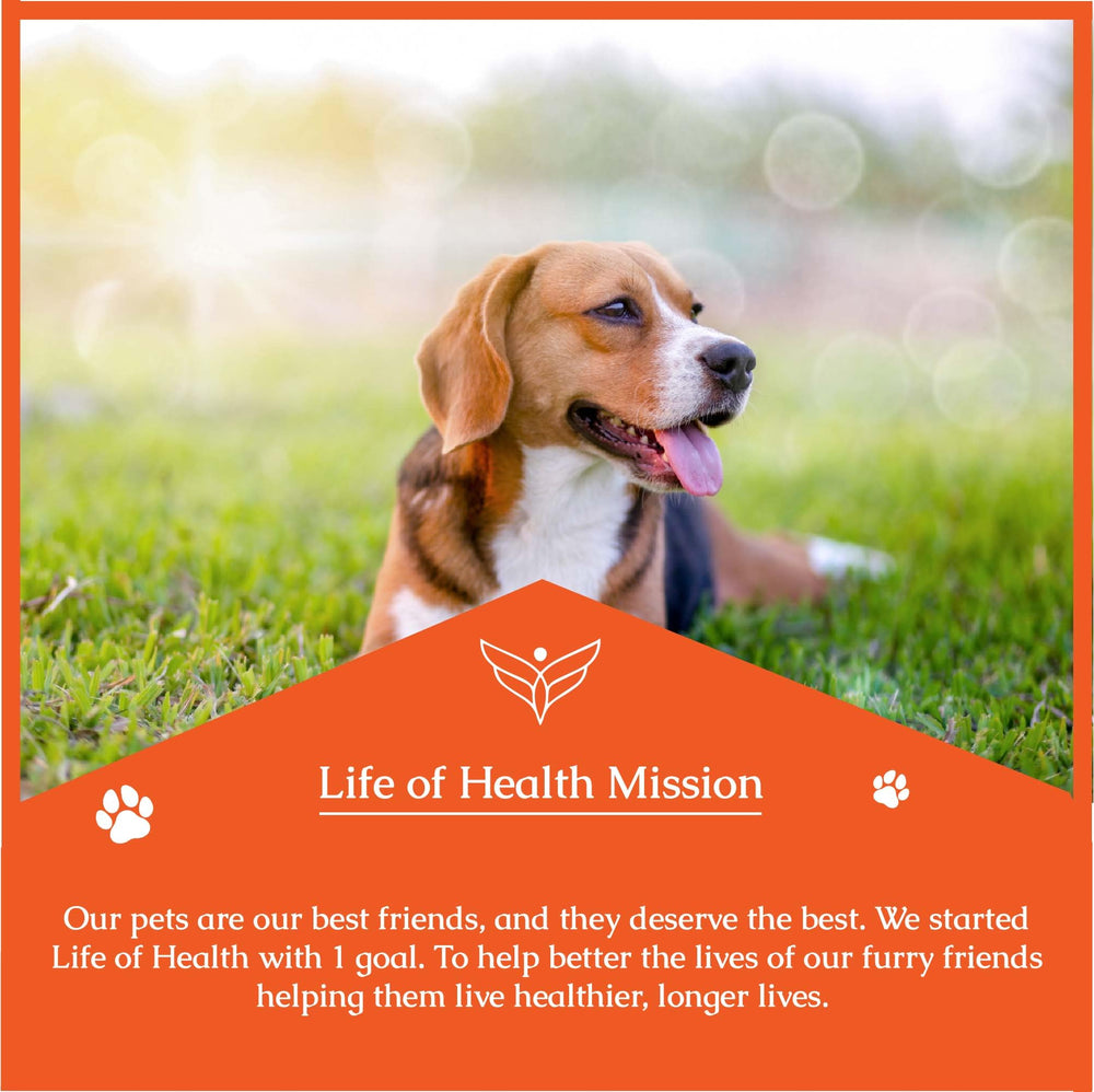 Life of Health satisfaction guarantee badge ensures confidence in your purchase.