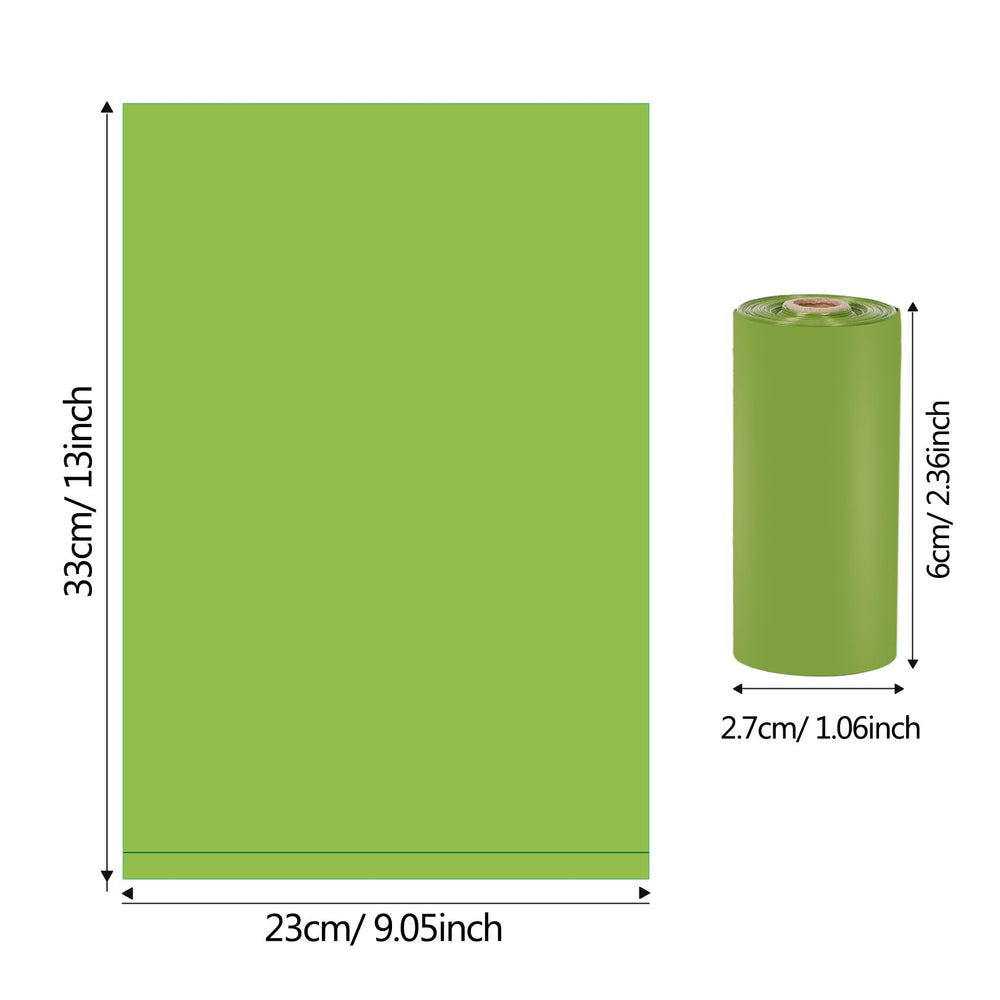 Lifegogo 12.2 x 8.8 inch bags fit most pets during walks.
