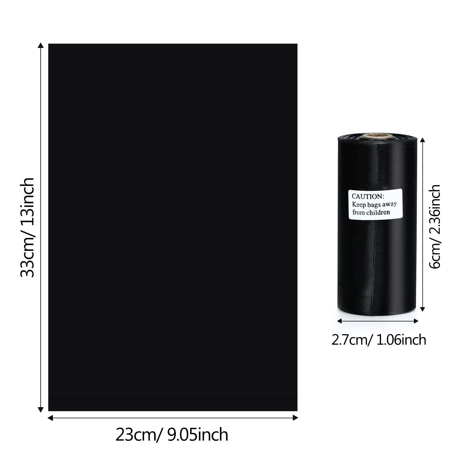 Lifegogo easy-tear roll design for quick bag detachment