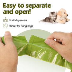 Lifegogo extra-thick bags for reliable cleanup on walks.
