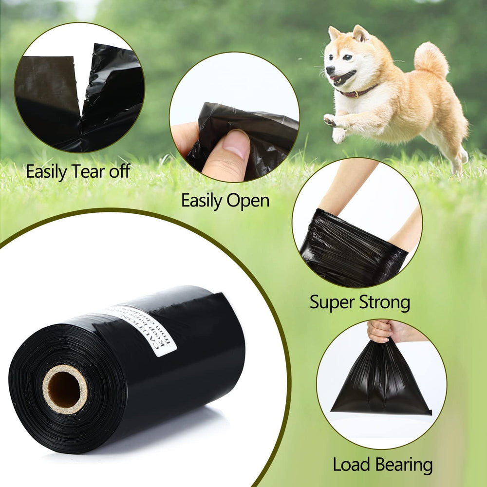Lifegogo extra-thick bags resist tearing for secure waste containment