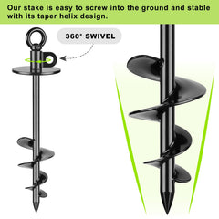 Lifeswell 360-degree swivel top prevents tangles during outdoor play