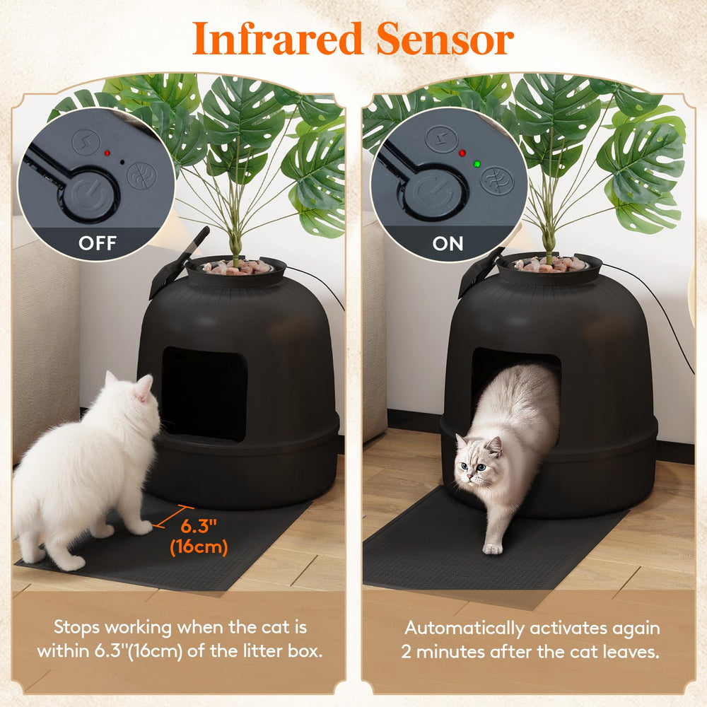 Lifewit low-threshold entrance eases access for cats of all ages.