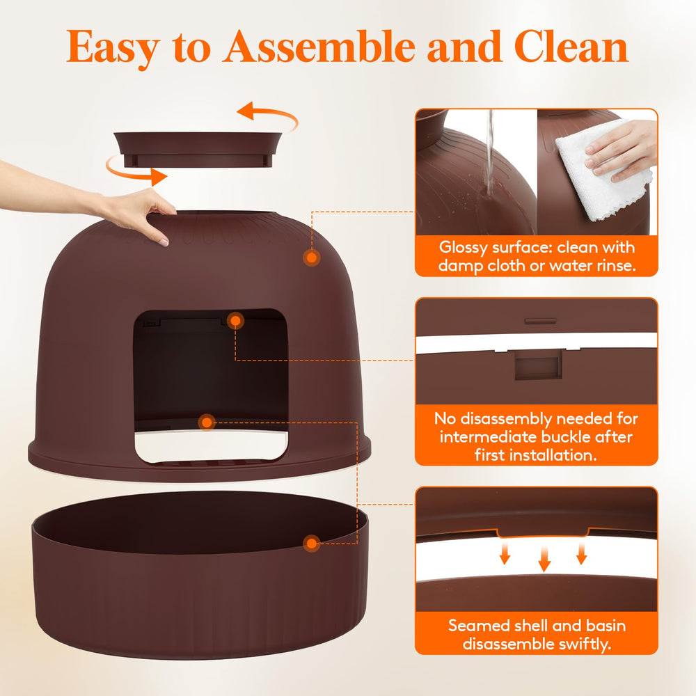 Lifewit bottom basin clean pour design