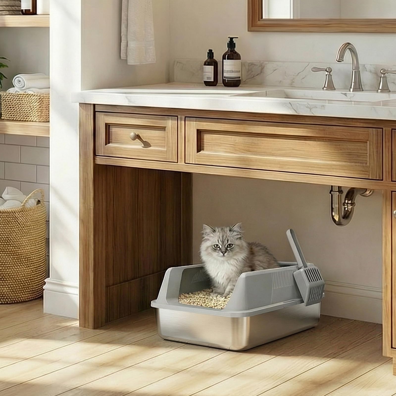 Lifewit non-stick surface cleans quickly after use
