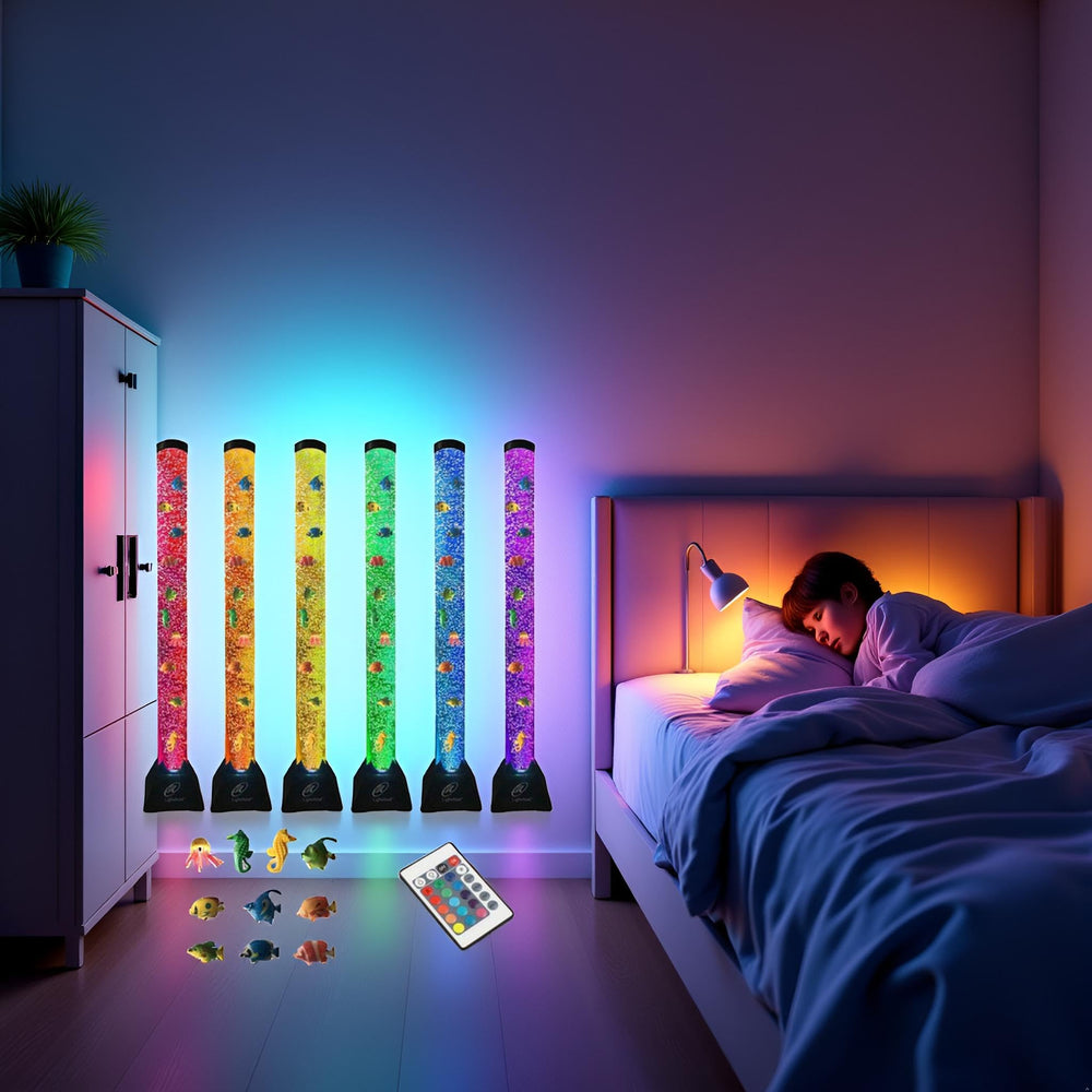 Lightahead remote enabling 20 color options for easy customization