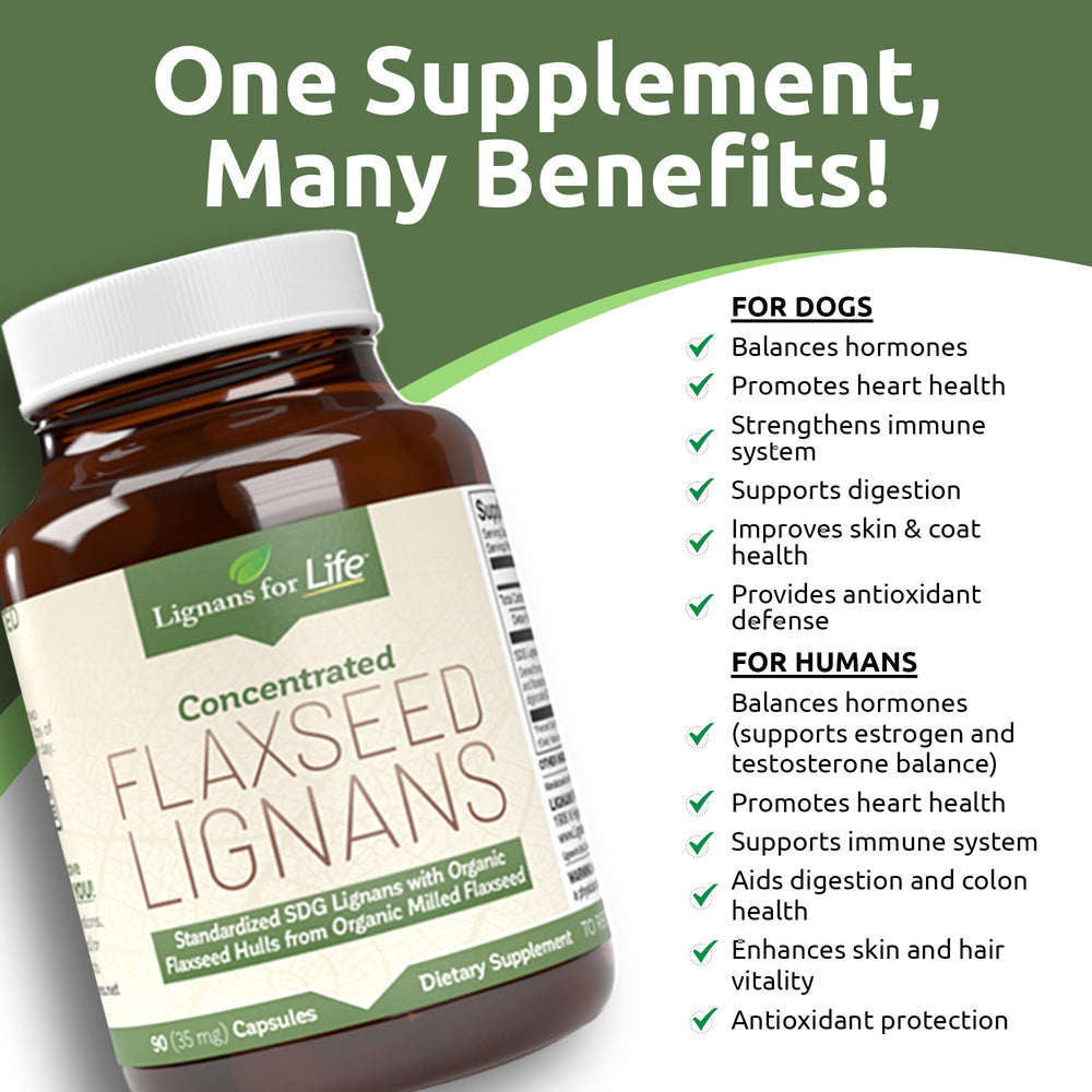 Lignans For Life antioxidant power with high ORAC value