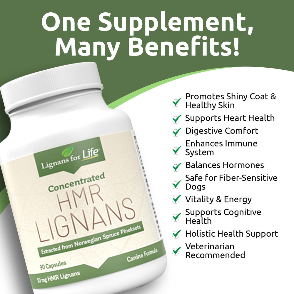 Lignans For Life HMR Lignans 10mg Norwegian Spruce source highlights purity