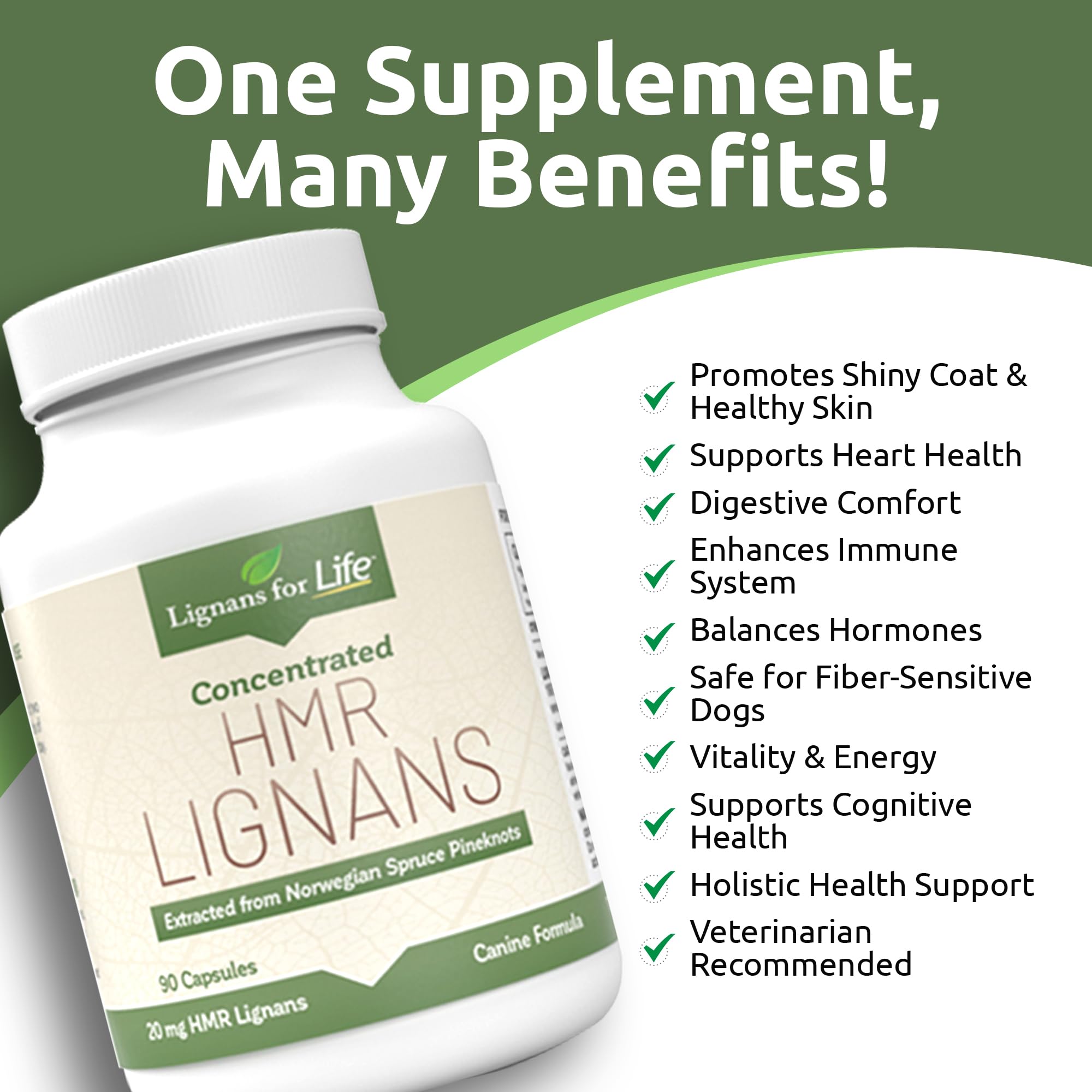 Lignans For Life HMR Lignans packaging displayed on shelf